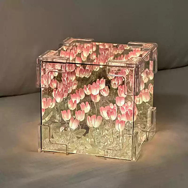 Exquisite Tulip Night Light - Mirror & Mood Maker.