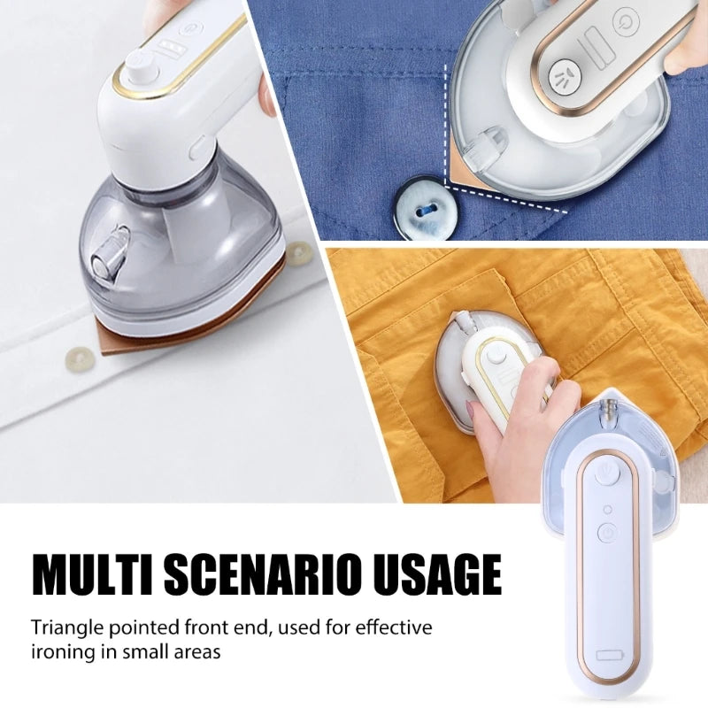 160W USB Garment Steamer – Portable Iron for Travel & Home